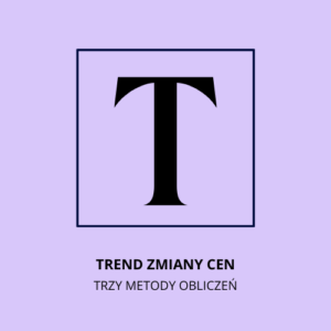 trend zmiany cen